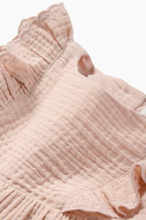 Baby: meisjes - Babyjurk - roze