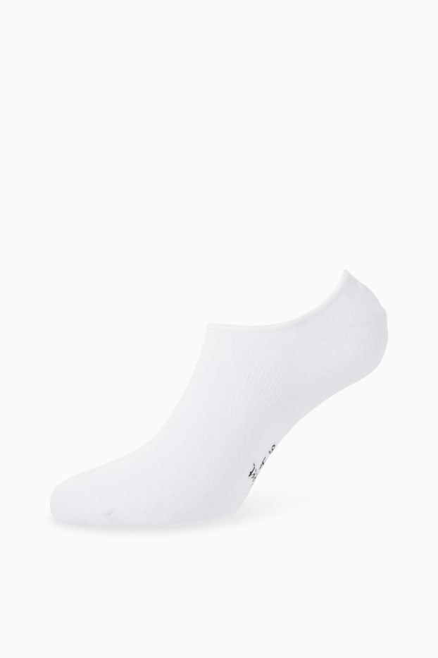 Hommes - Lot de 3 paires - chaussinettes - blanc