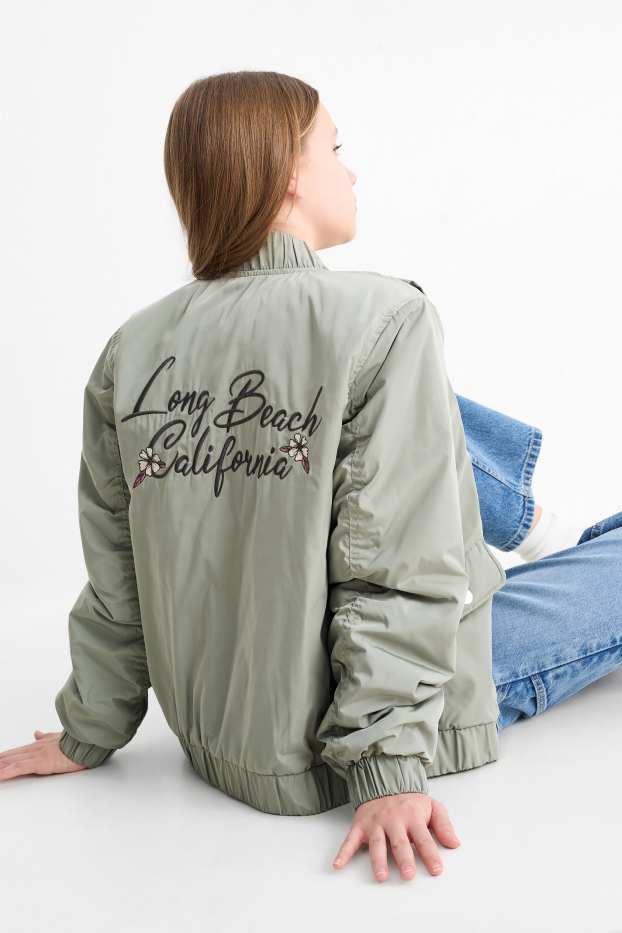 Děti - dívky - California - blouson - světle zelená