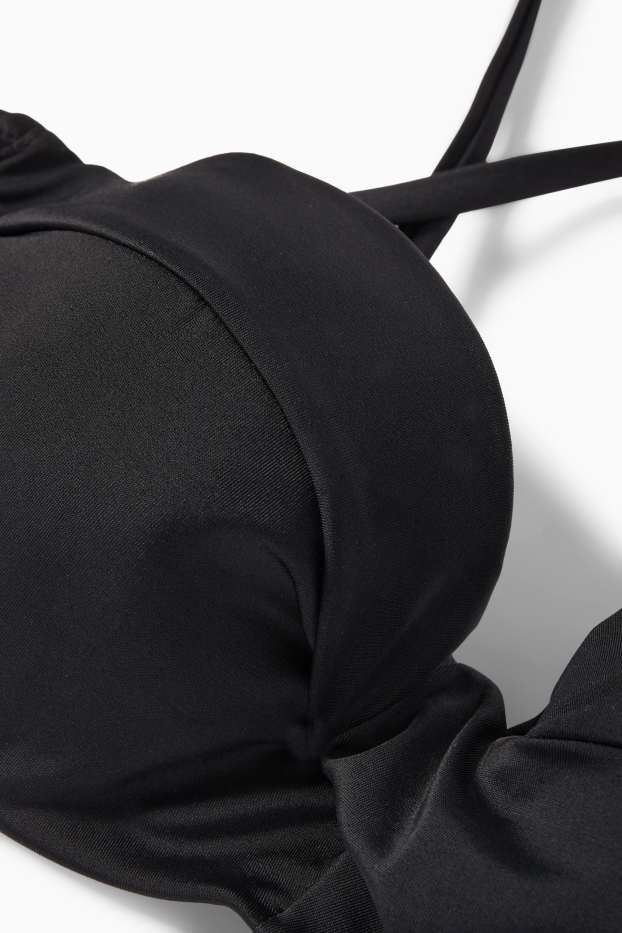 Femmes - Haut de bikini - bandeau - ampliforme - LYCRA® XTRA LIFE™ - noir