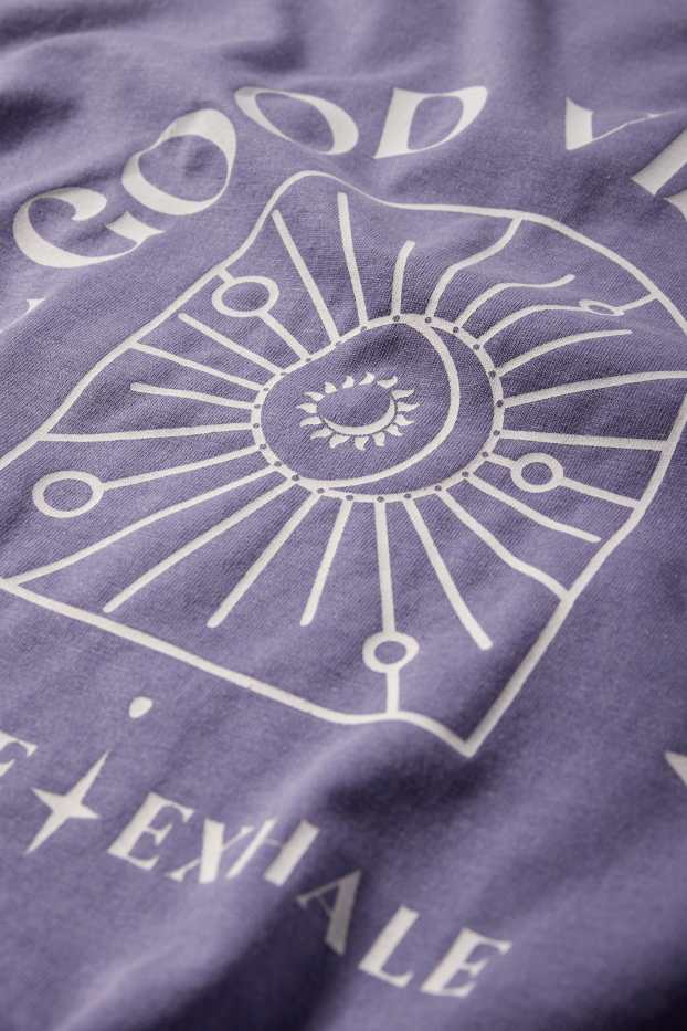Women - Technical top - light violet