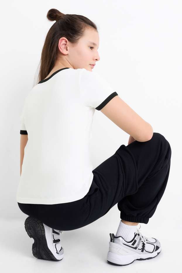 Children Girls - Pokémon - short sleeve T-shirt - white