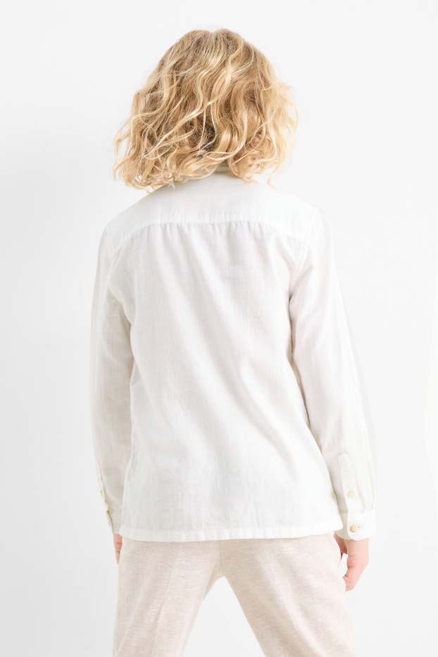 Enfants garçons - Chemise - blanc