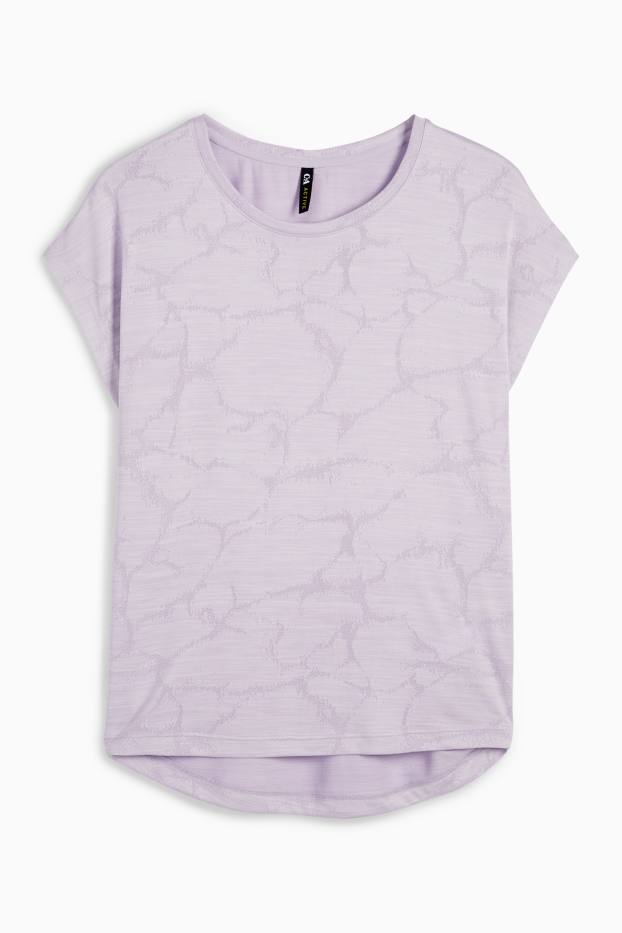 Dames - Sportshirt - lichtpaars