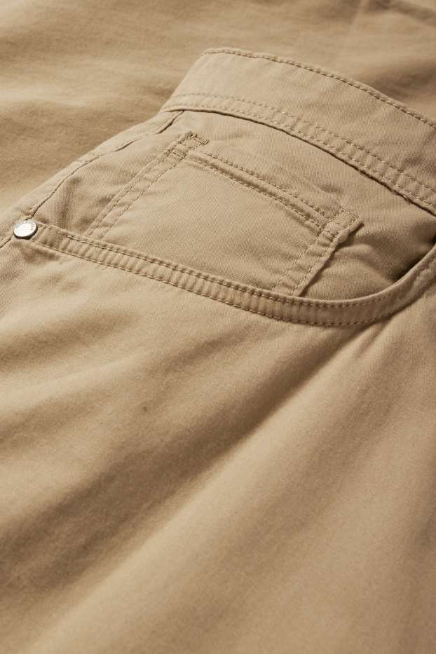 Hommes - Pantalon - regular fit - beige