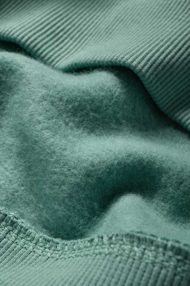 Enfants garçons - Minecraft - sweat à capuche - turquoise