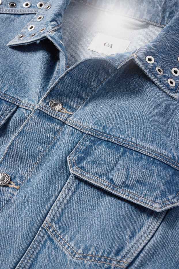 Femmes - Veste en jean - jean bleu