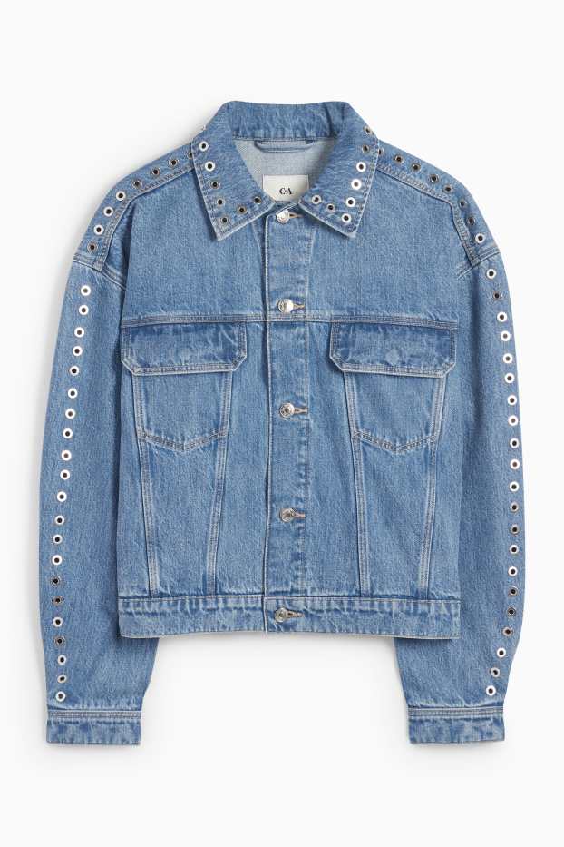 Femmes - Veste en jean - jean bleu