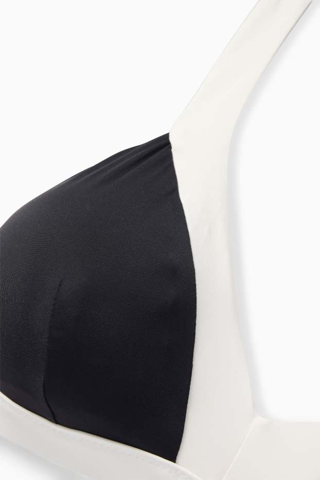 Women - Bikini top - padded - LYCRA® XTRA LIFE™ - black / white