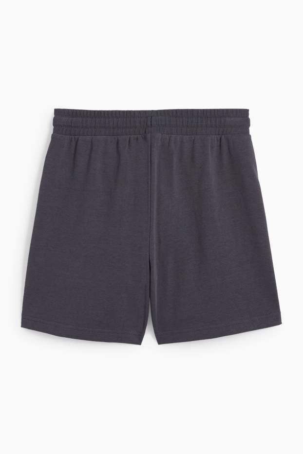 Femmes - Short en molleton - gris foncé
