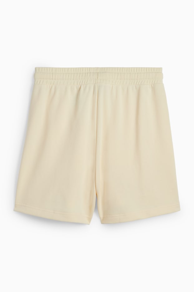 Femmes - Short en molleton - jaune clair