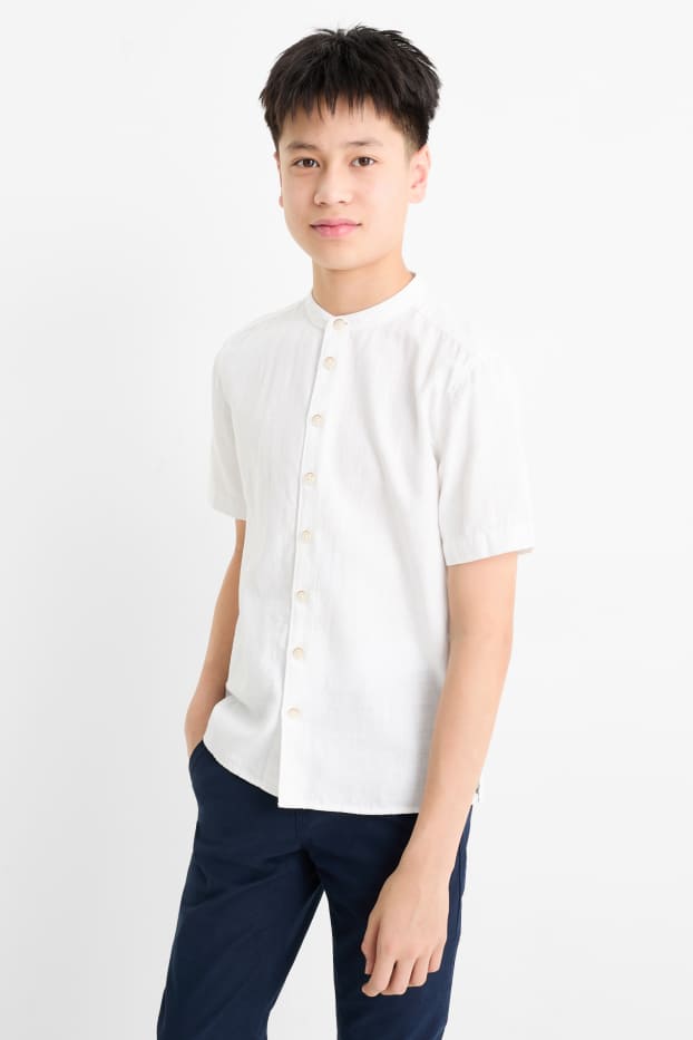Enfants garçons - Chemise - blanc