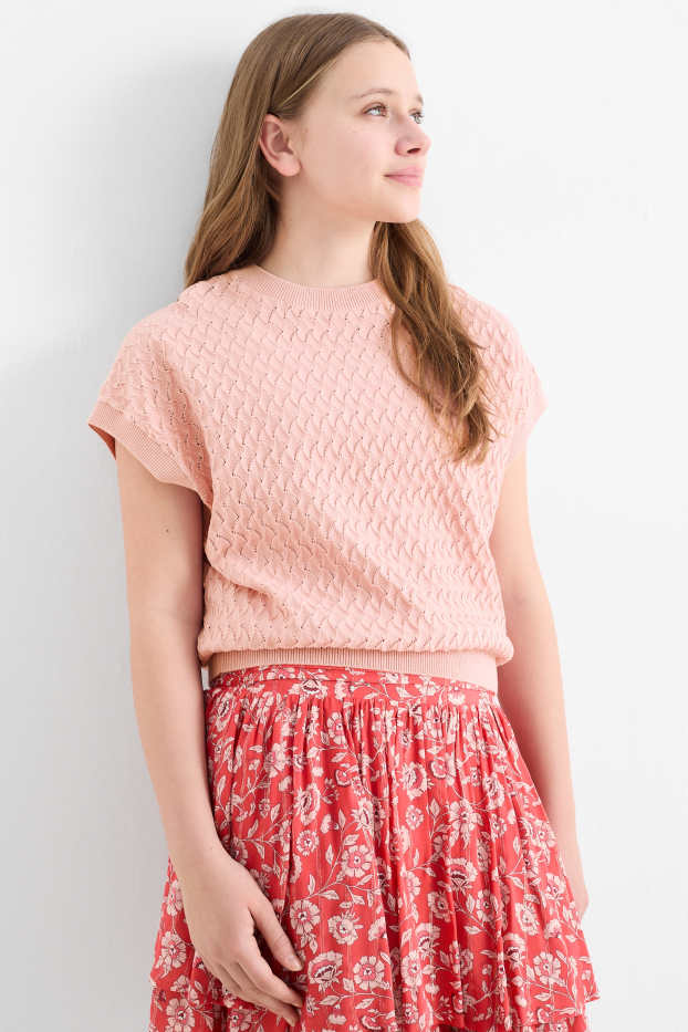 Bambine - Maglione - rosa