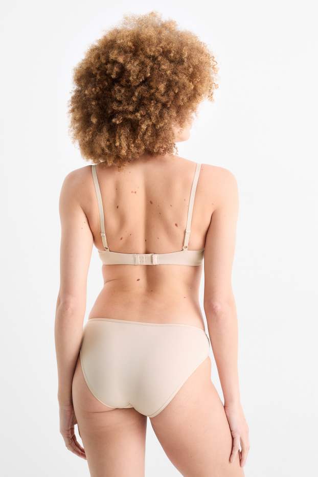 Damen - Multipack 3er - Slip - hellbeige