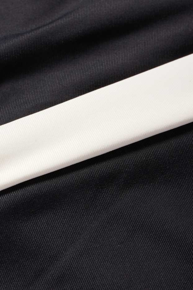 Dona - Calces de biquini - mid waist - LYCRA® XTRA LIFE™ - negre/blanc