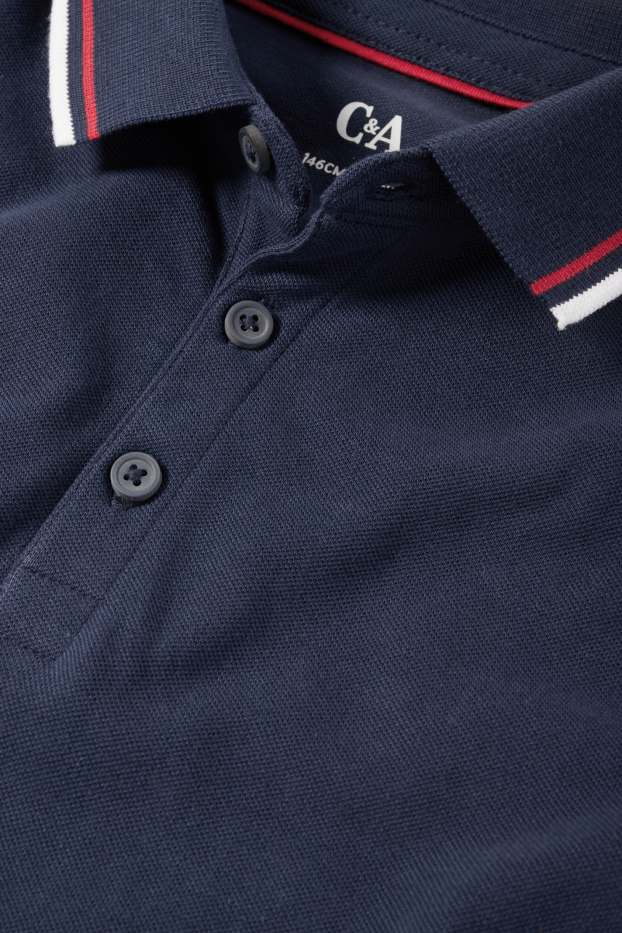 Enfants garçons - Polo - bleu foncé