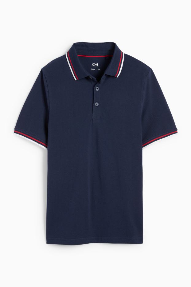 Enfants garçons - Polo - bleu foncé