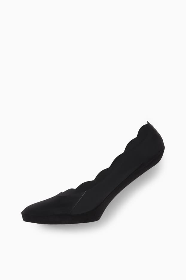 Dámské - Multipack 3 ks - nízké ponožky - černá