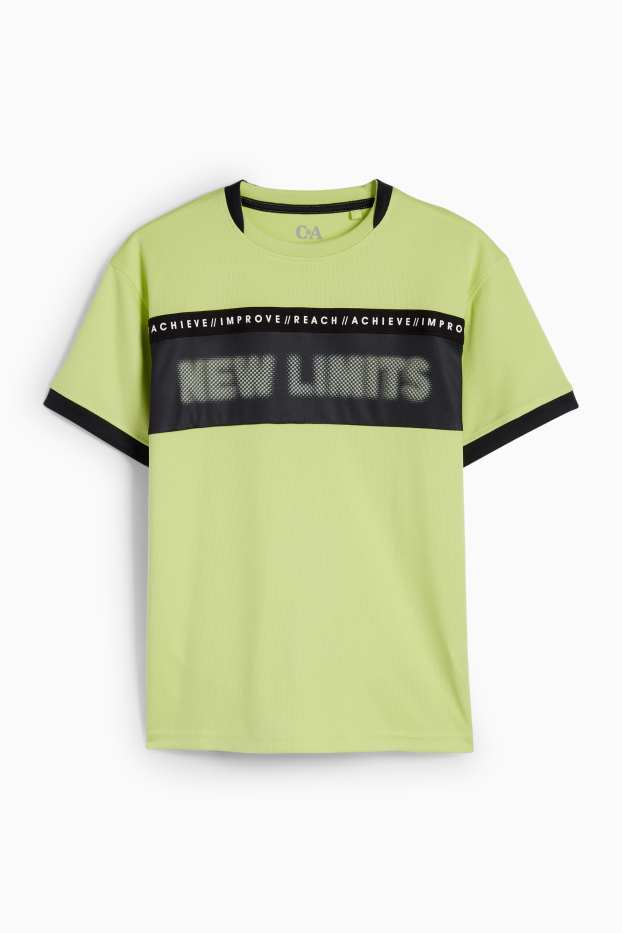 Children Boys - Technical top - light green