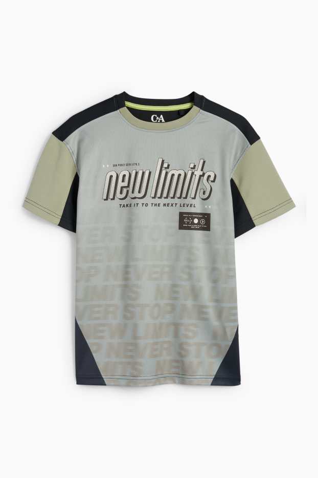 Children Boys - Technical top - light green