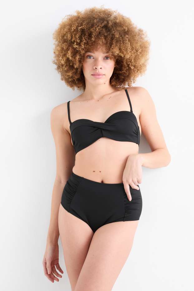 Femmes - Haut de bikini - bandeau - ampliforme - LYCRA® XTRA LIFE™ - noir