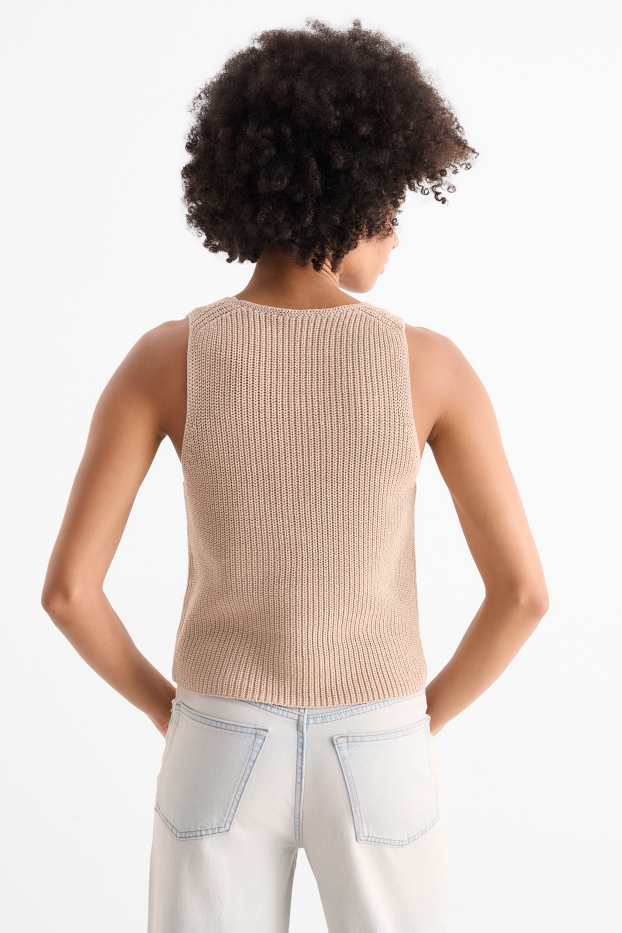 Dona - Armilla de punt de mitja - acanalada - talp