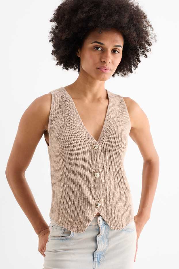 Dona - Armilla de punt de mitja - acanalada - talp