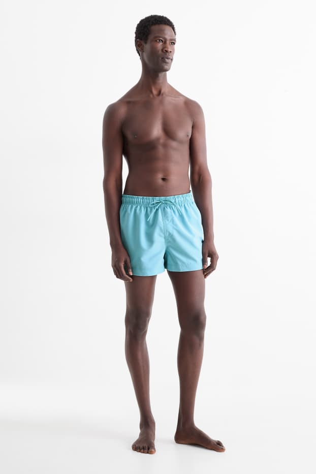 Hommes - Short de bain - turquoise