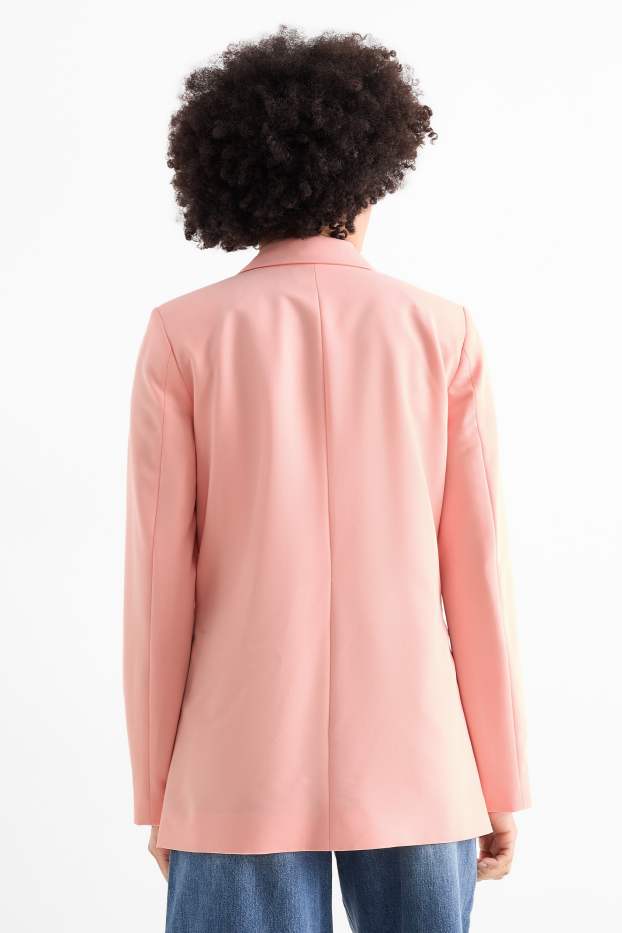 Donna - Blazer lungo - regular fit - rosa