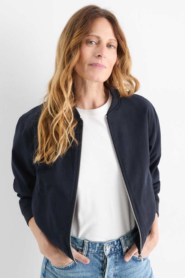 Dámské - Blouson - tmavomodrá