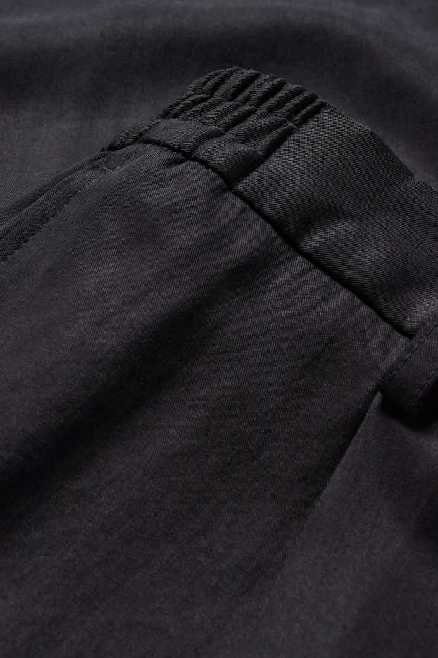 Hommes - Pantalon de costume - regular fit - noir