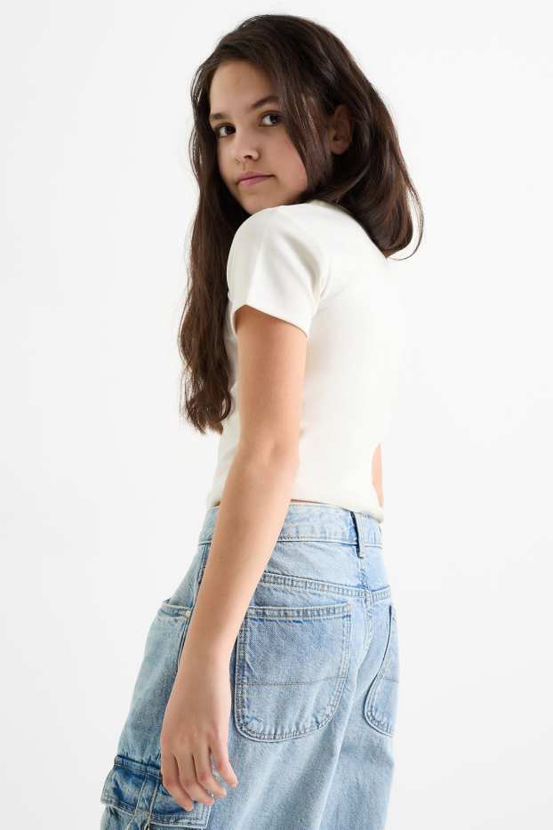 Enfants filles - Peanuts - T-shirt - blanc