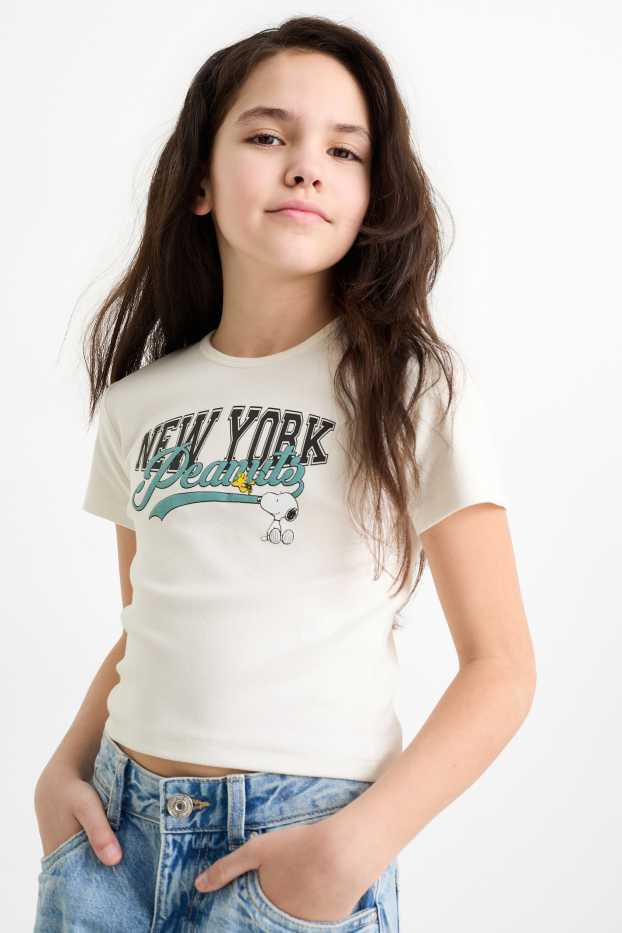 Enfants filles - Peanuts - T-shirt - blanc