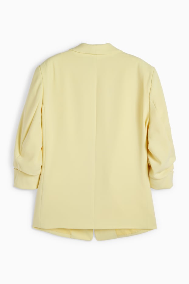 Femei - Blazer - relaxed fit - galben deschis