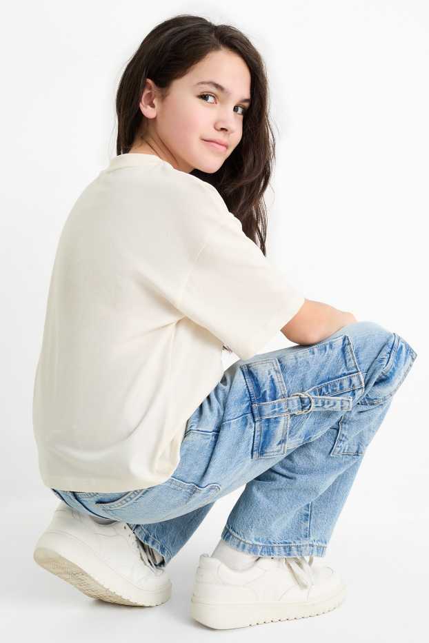 Nena - Cinnamoroll - samarreta de màniga curta - blanc trencat