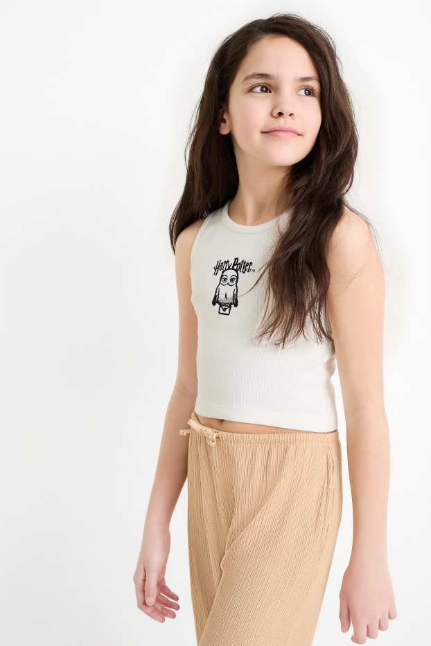 Nena - Harry Potter - Top - acanalat - blanc