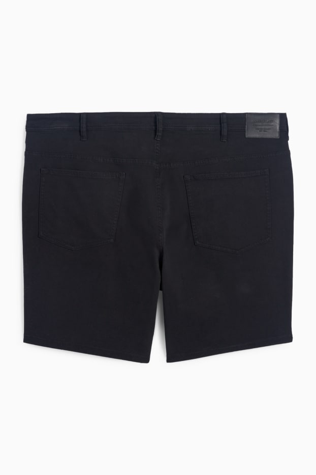 Heren - Bermuda - Flex - zwart