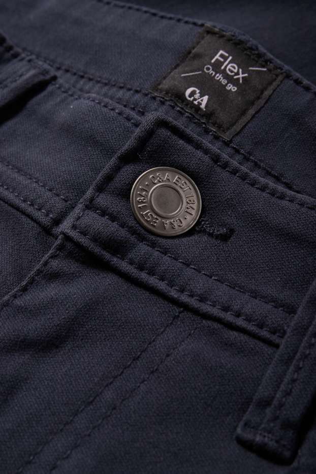 Hommes - Bermudas - Flex - bleu foncé