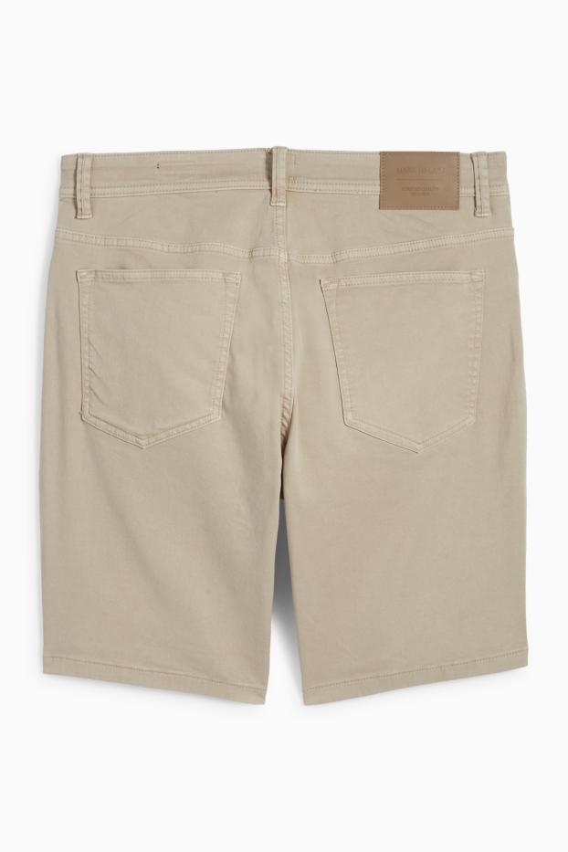 Uomo - Bermuda - Flex - LYCRA® - beige chiaro