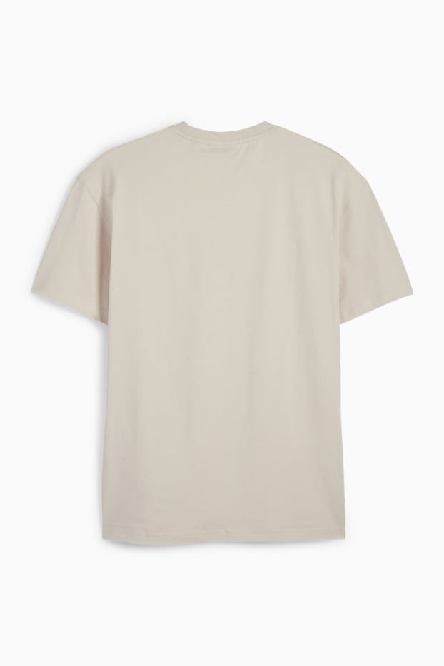 Uomo - T-shirt - relaxed fit - Fender - beige chiaro