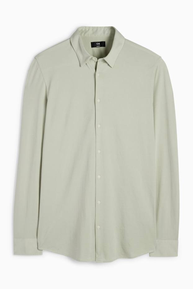 Herren - Businesshemd - Slim Fit - Kent - mintgrün