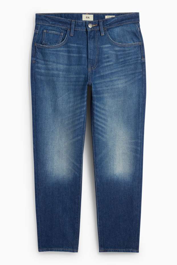 Home - Relaxed tapered jeans - texà blau