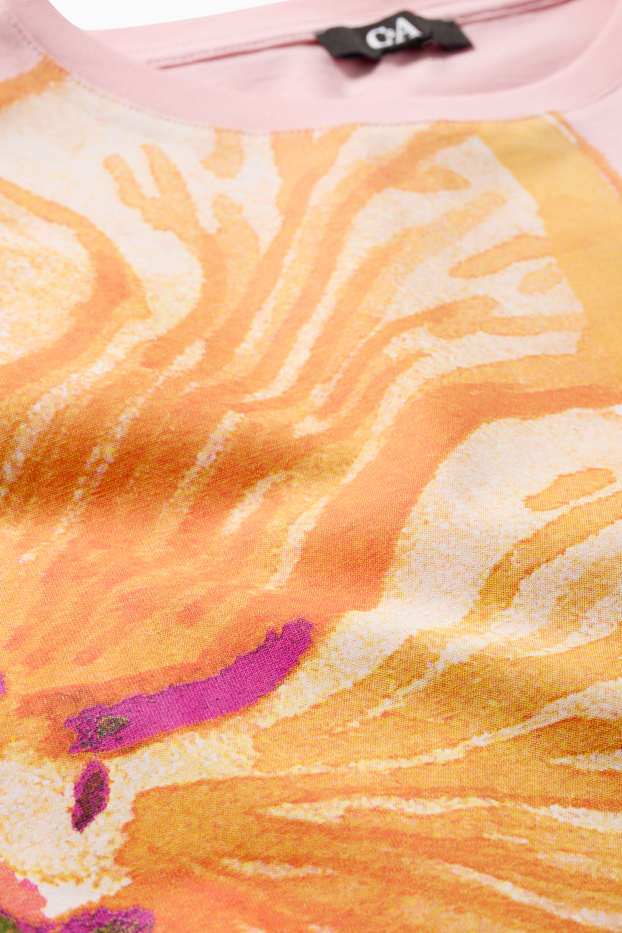 Donna - T-shirt - regular fit - rosa