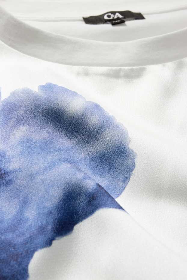 Women - T-shirt - regular fit - white