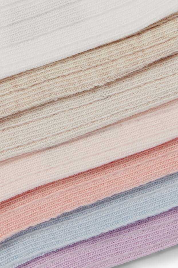 Bambine - Confezione da 7 - calze - beige