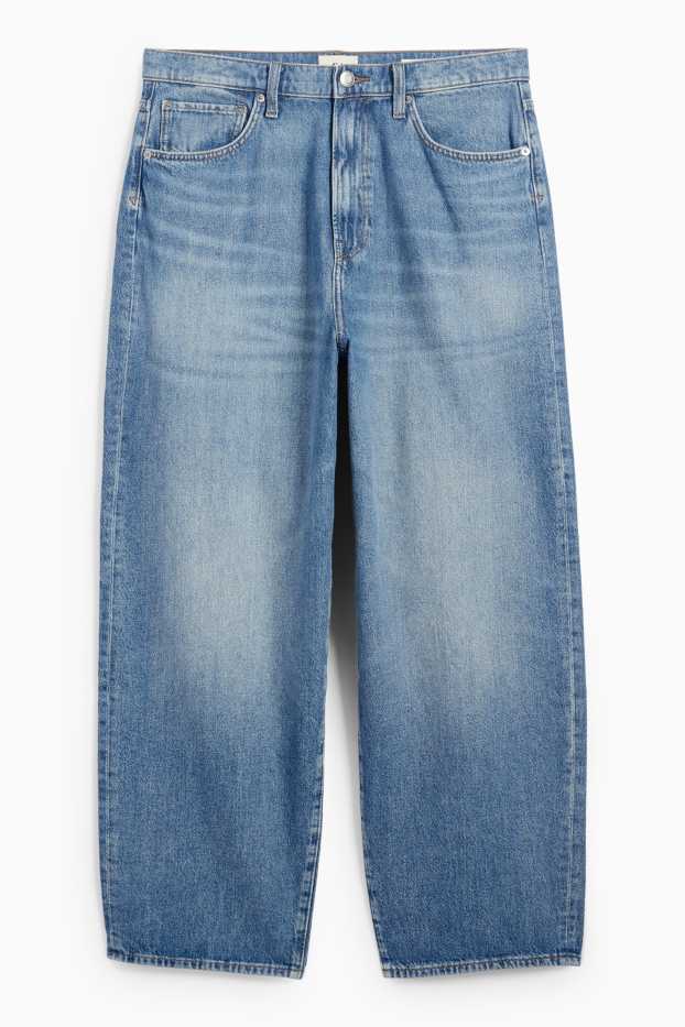 Pánské - Baggy jeans - džíny - modré