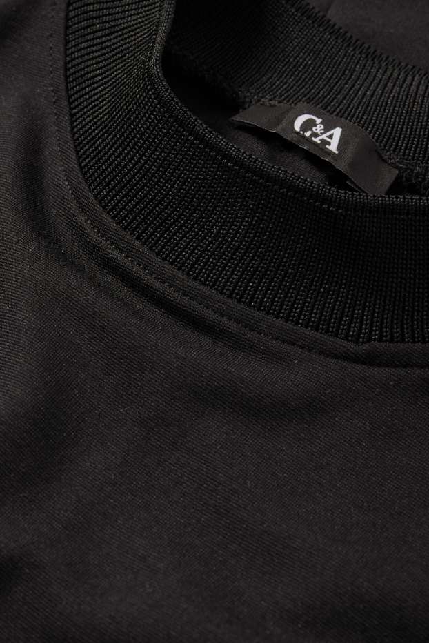 Damen - T-Shirt - Regular Fit - schwarz