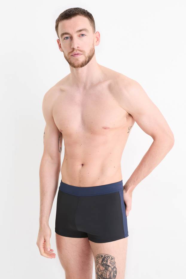 Hommes - Maillot de bain - LYCRA® XTRA LIFE™ - bleu foncé
