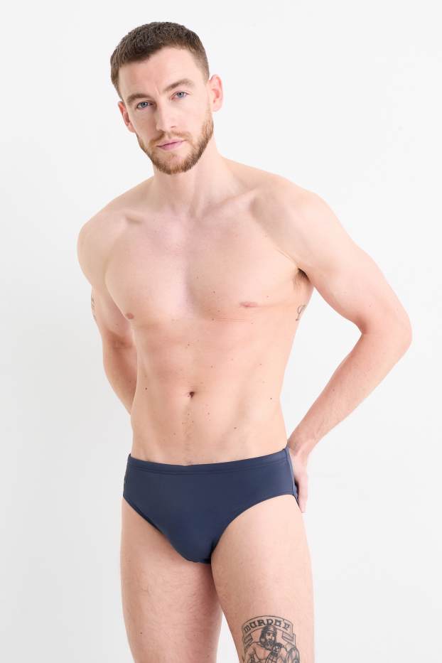 Hommes - Maillot de bain - LYCRA® XTRA LIFE™ - bleu foncé