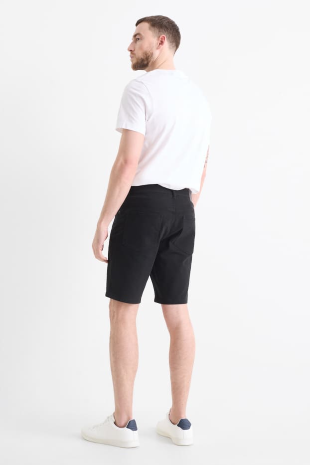 Uomo - Bermuda - Flex - nero